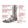 Calcetines Antigarrapatas y Antimosquitos Deomed - Imagen 2