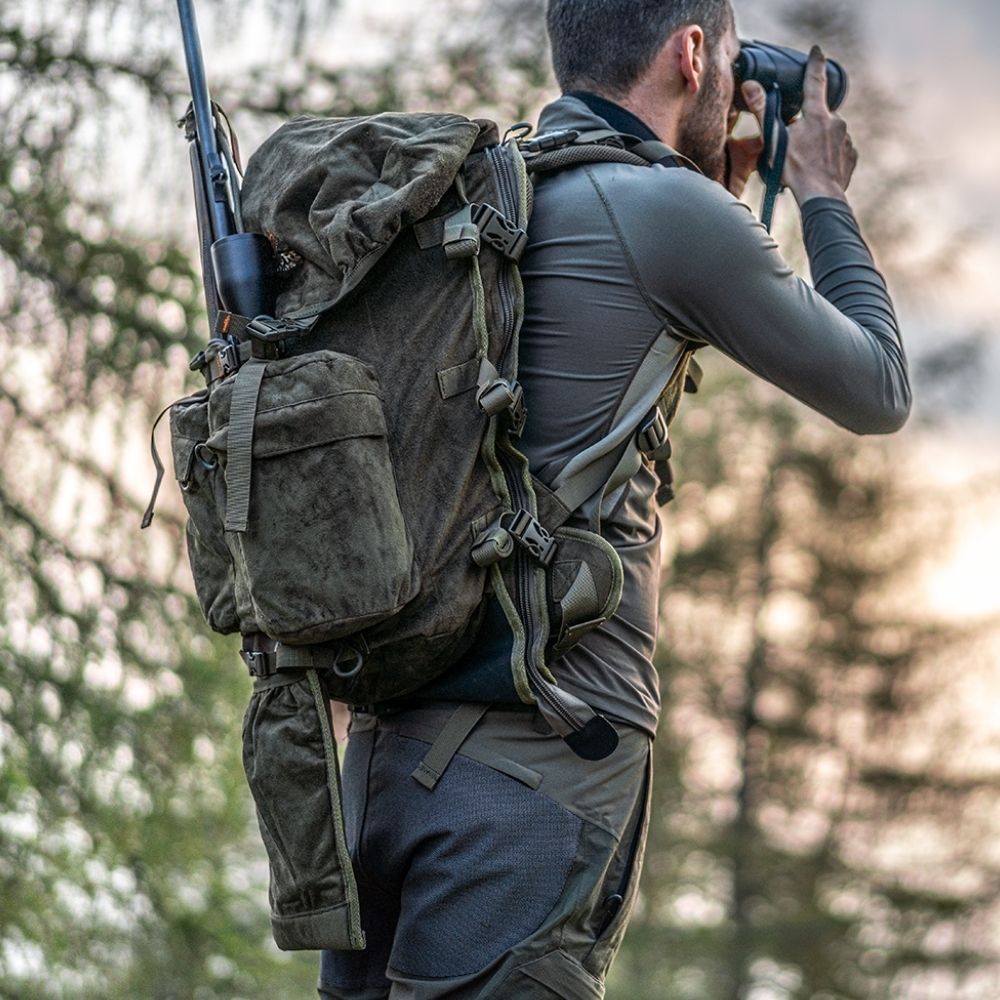 Mochila de caza con bolsillo para rifle Marmot 38 litros Nature by Marsupio  - El Caldén Outdoor