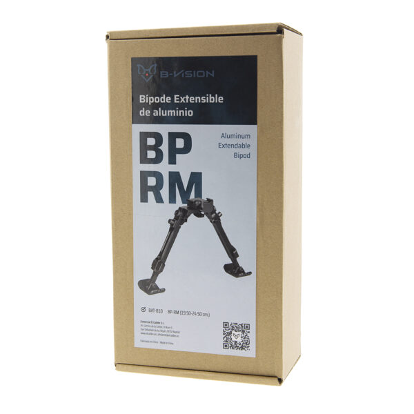 Bípode extendible Aluminio BP-RM 19,50 - 24,50 CM.