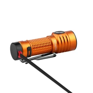 Linterna EDC Olight Baton Turbo naranja imagen carga magnetica