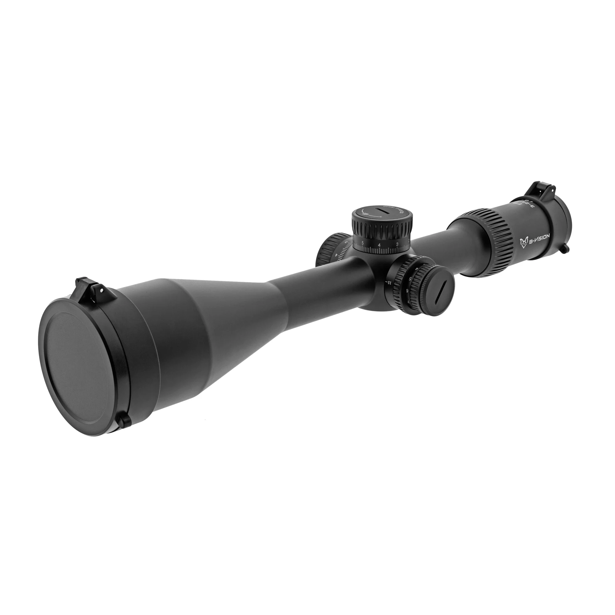 Visor B-Vision F8 3-24x56 Imagen con tapas cerradas
