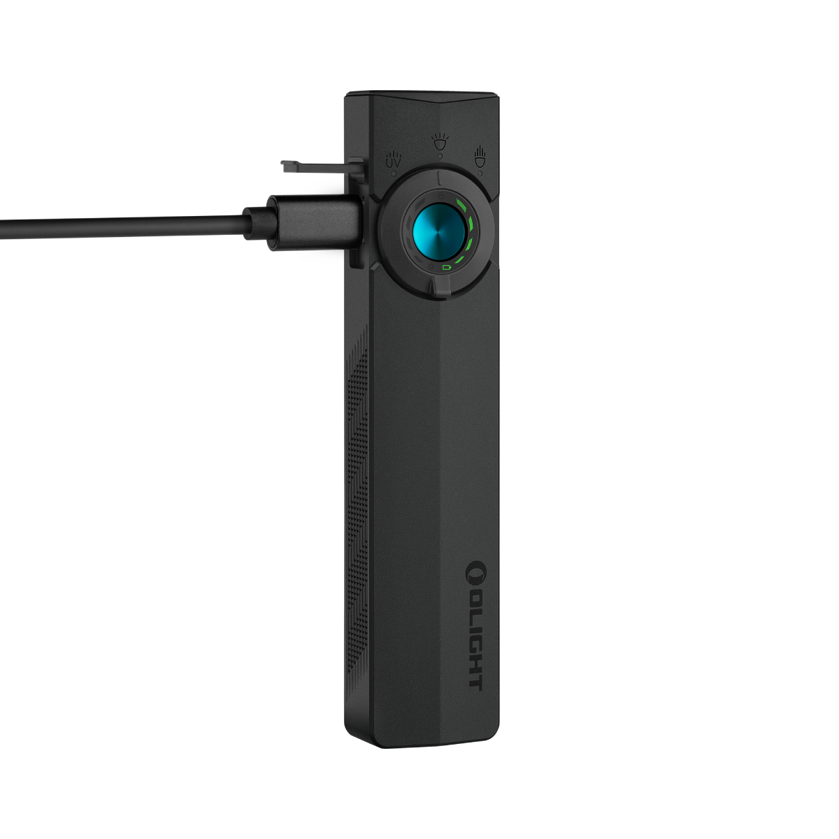 Linterna LED UV puntero verde ArkPro Olight negra