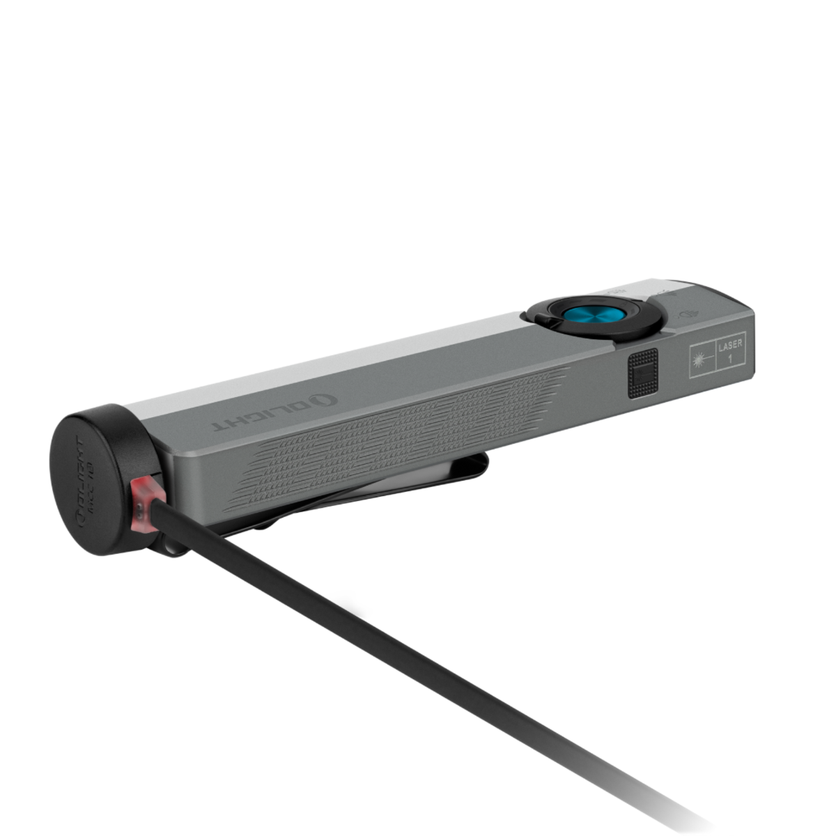 Linterna LED UV puntero verde ArkPro Olight plata grafito