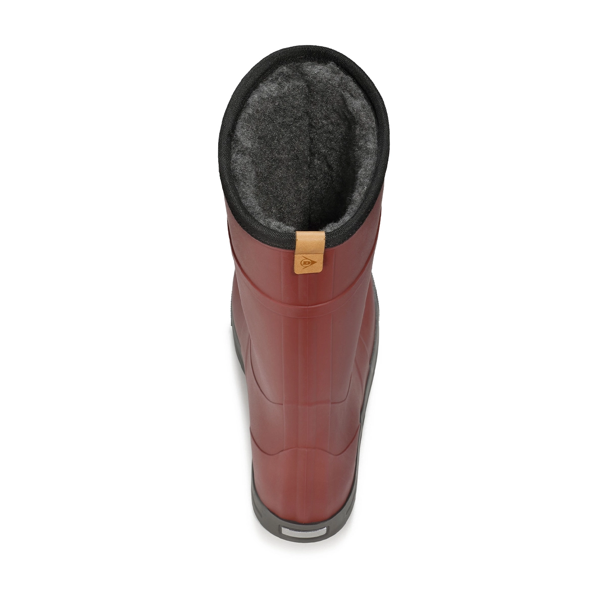 Botas de agua Dunlop Amsterdammer Burdeos imagen interior