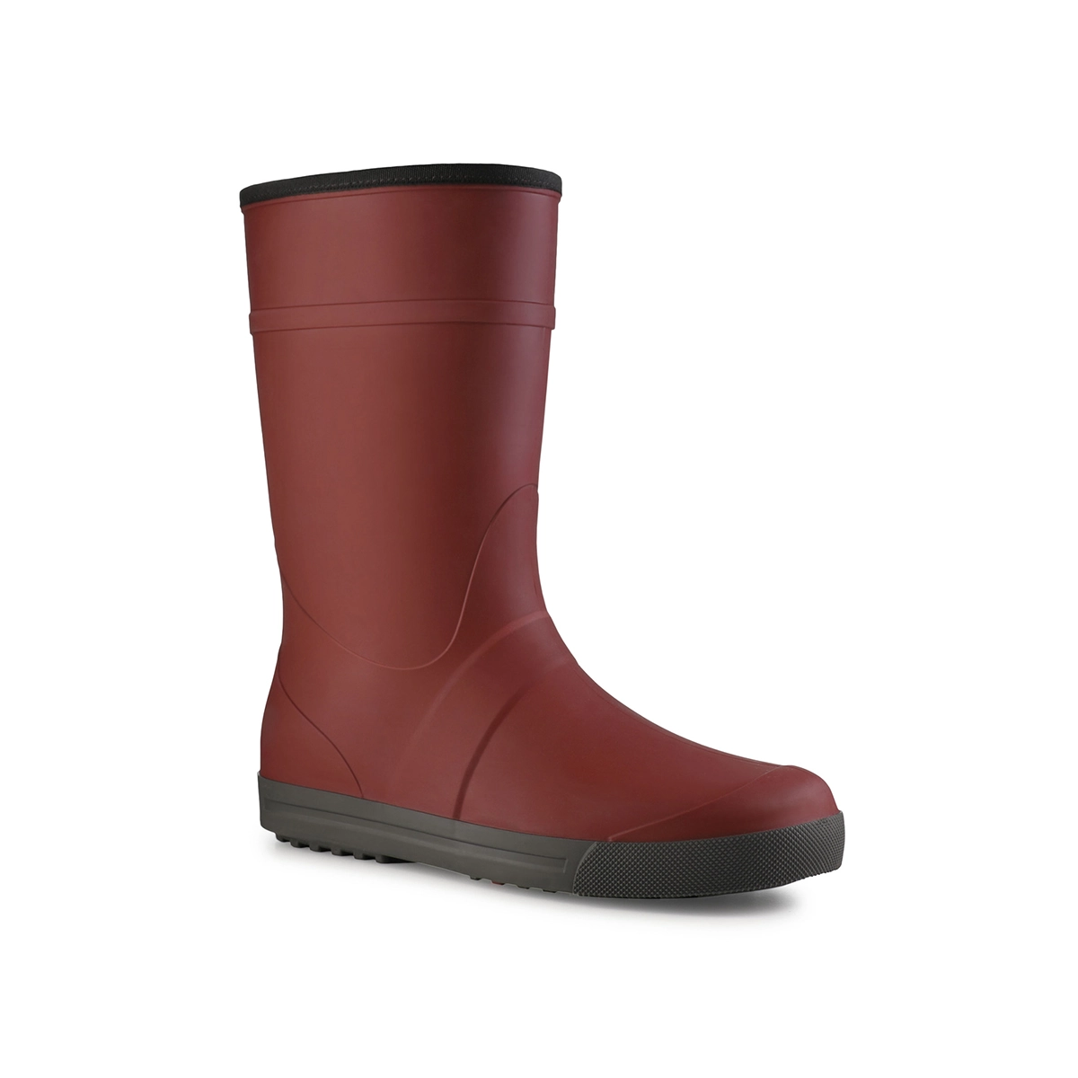 Botas de agua Dunlop Amsterdammer Burdeos imagen perfil