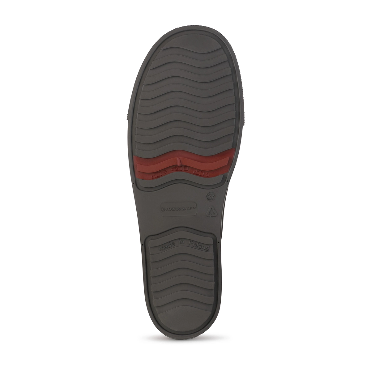 Botas de agua Dunlop Amsterdammer Burdeos imagen suela