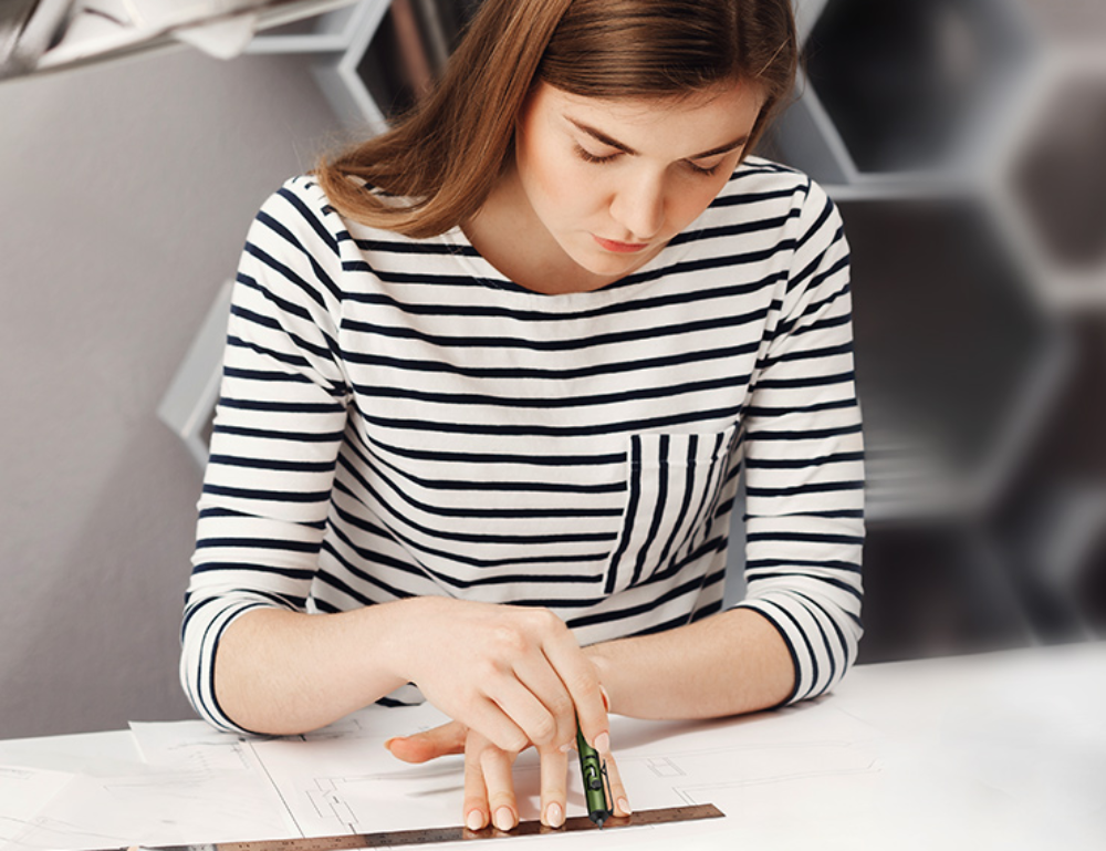 Bolígrafo lápiz 2 en 1 Olight O'Pen Mini 2 negro imagen lifestyle lápiz