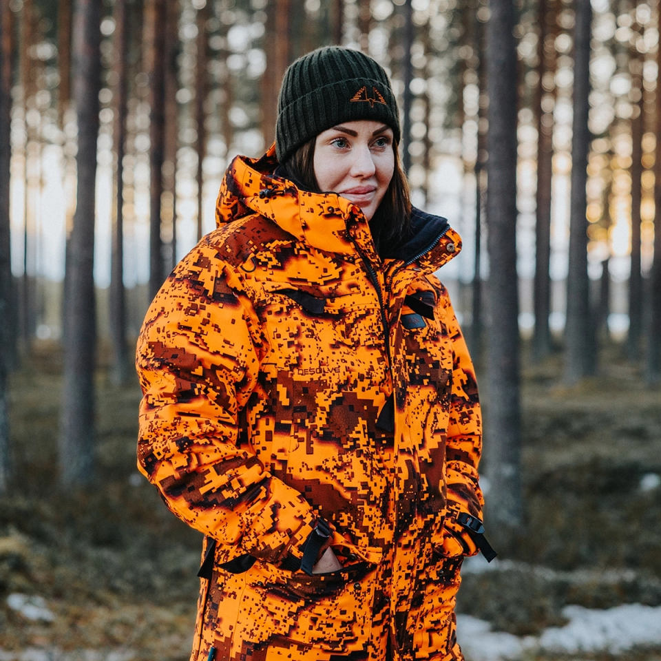 Gorro Ultra Knit verde imagen lifestyle