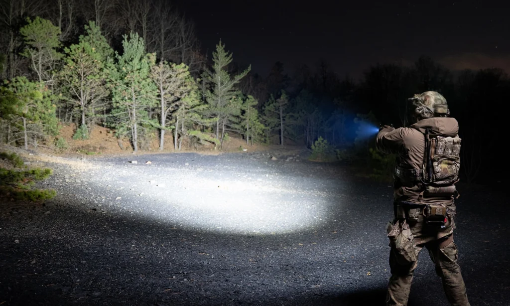 linterna olight pl x luz de inundación