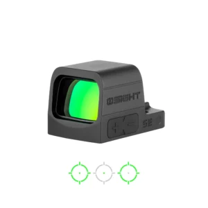 Visor de punto verde compacto multi retícula con batería extraíble Osight SE GN