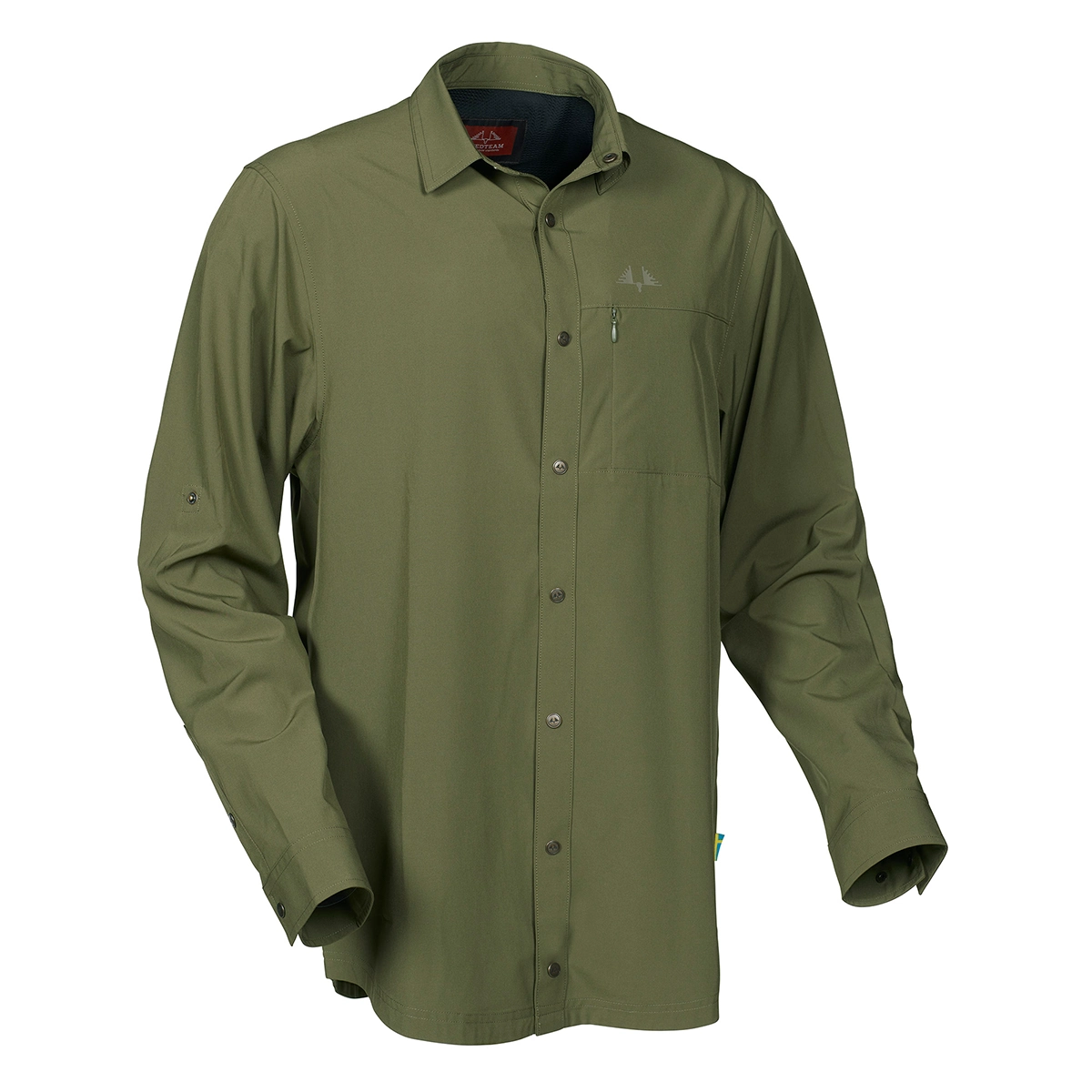 Camisa Swedteam Alpha Light verde imagen principal