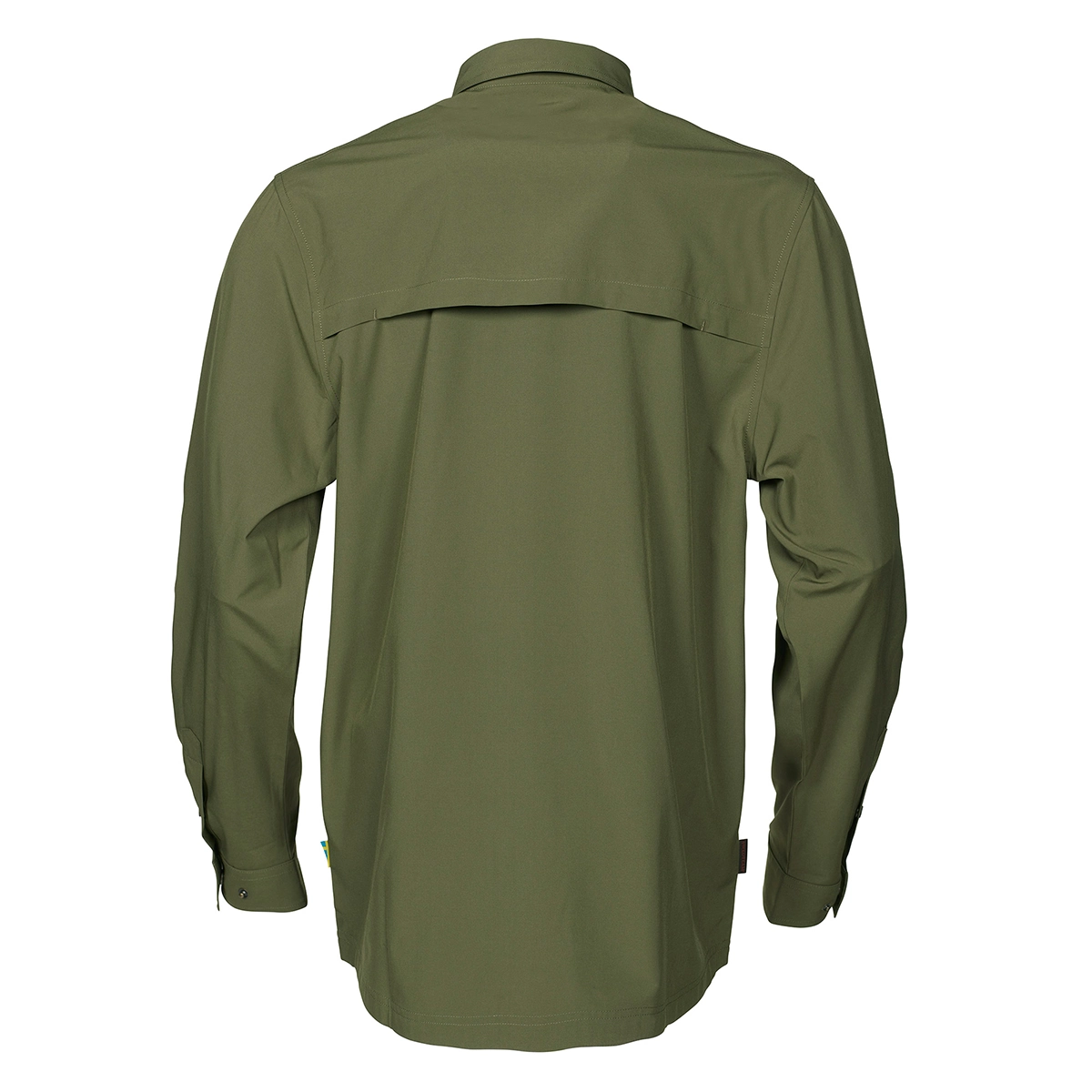 Camisa Swedteam Alpha Light verde imagen trasera