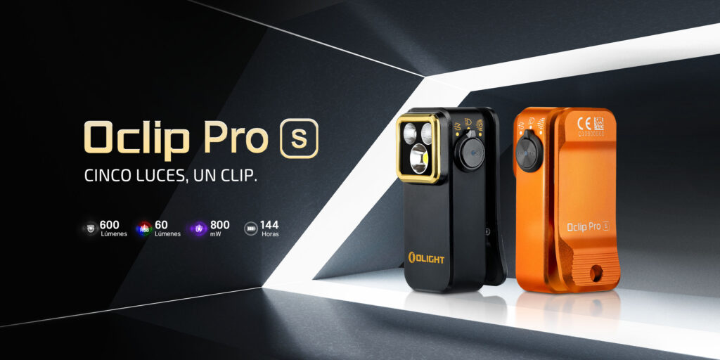 Linterna EDC Oclip Pro S banner