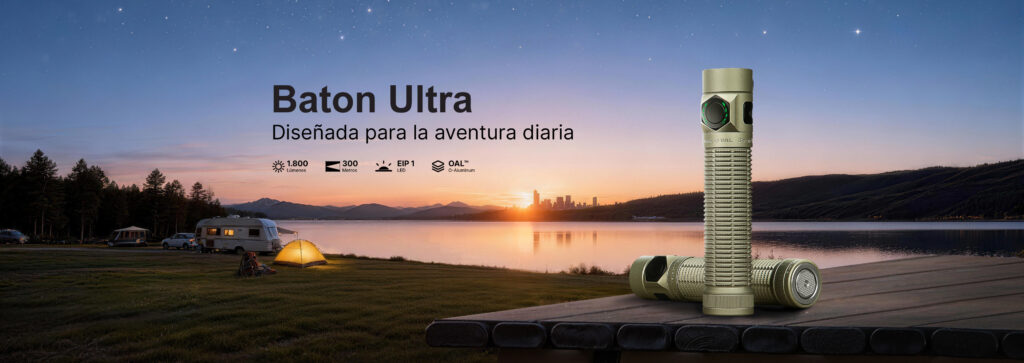 Linterna EDC Olight Baton 4 Ultra banner