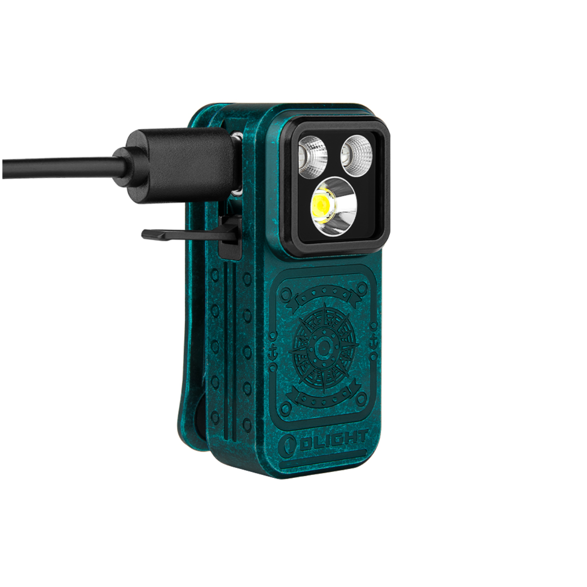 Linterna EDC Olight Oclip Pro S sunken artifact imagen carga
