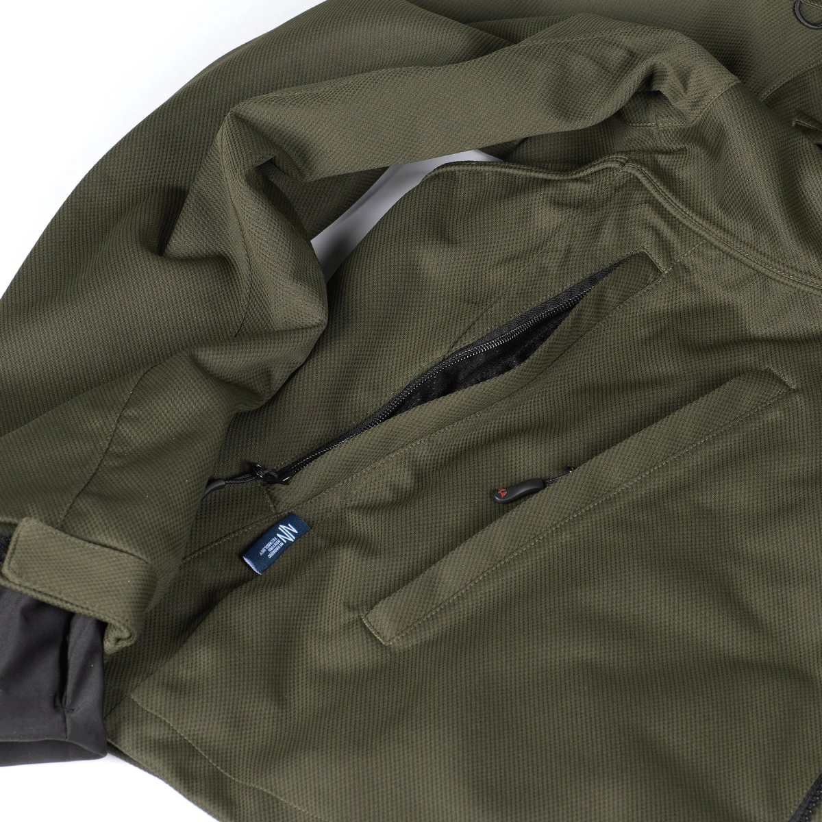 Chaqueta de caza Swedteam Ultra 2 verde imagen detalle