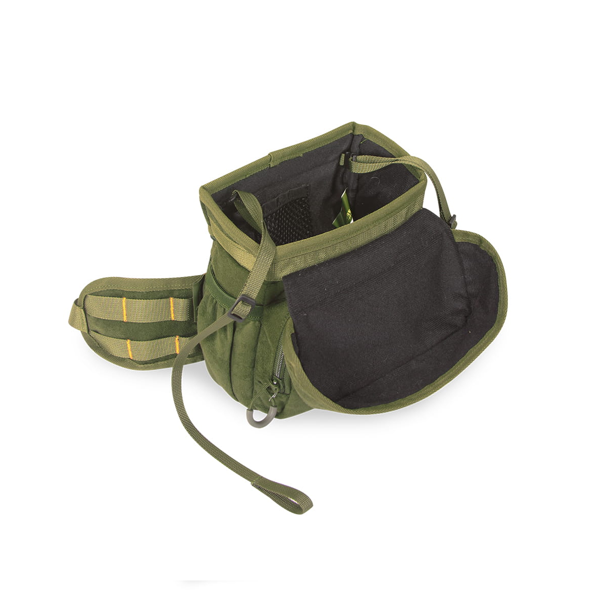 arnes para prismaticos Nature by Marsupio Suede Mega imagen abierta