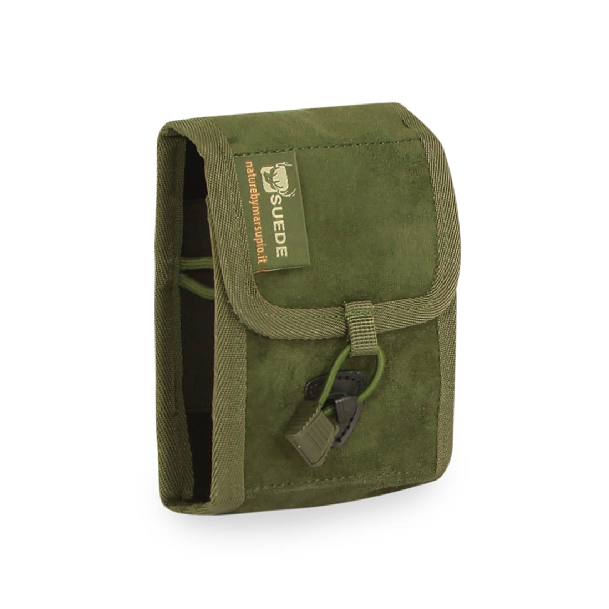 arnes para prismaticos Nature by Marsupio Suede Mega imagen estuche extraible