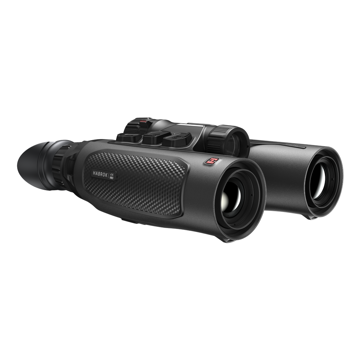 Binoculares térmicos multiespectro con telémetro IR Hikmicro Habrok 4K HH35L 2.0 imagen lateral