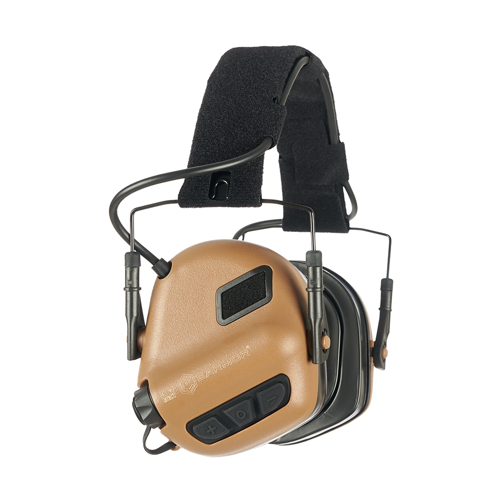 Cascos protección auditiva electrónica Earmor M31 Plus Marrón imagen principal