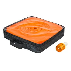 Cono de tráfico plegable con luz Mactronic imagen maletín