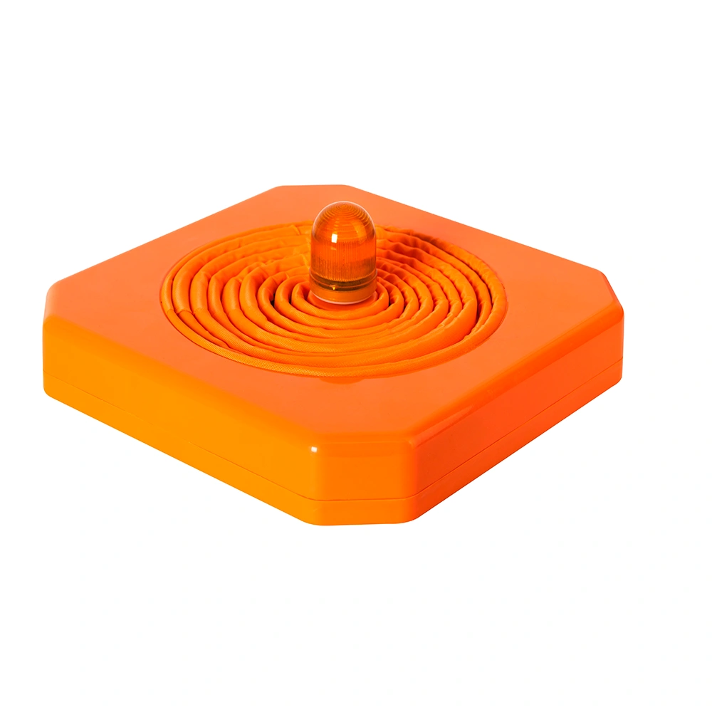 Cono de tráfico plegable con luz Mactronic imagen plegado LED